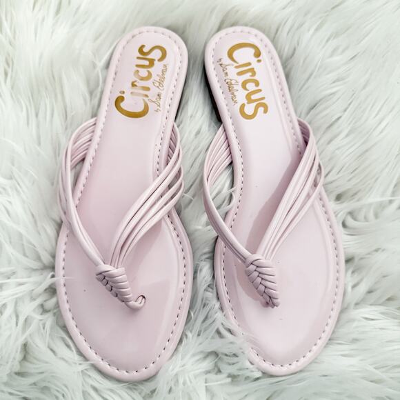 CIRCUS BY SAM EDELMAN | Cassiana Flip Flop Thong Sandals Lavender Purple | 8 - Picture 2 of 7